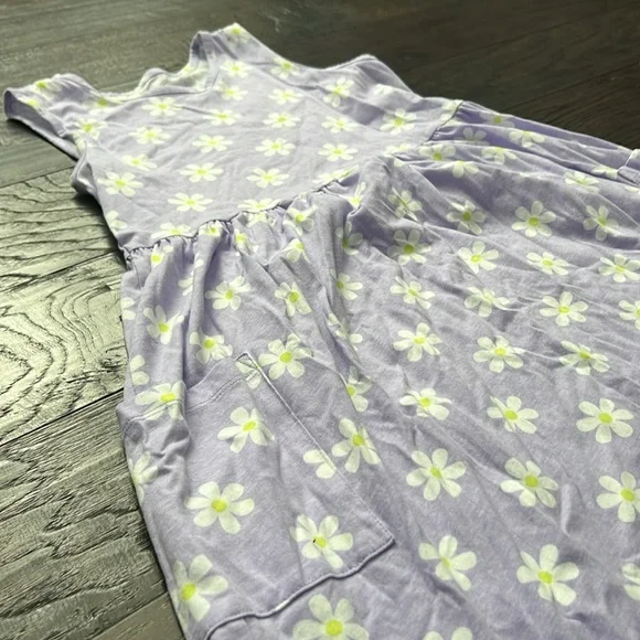 Wonder Nation, spring girls tank top play dresses w/ side pockets, size 10-12 - Picture 7 of 7